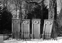 Friedhof, Graveyard Utrecht 04, Winter 2013 von Henri Panier