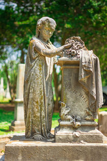 Memphis Elmwood Cemetery Monument - Cassie Hill by Jon Woodhams