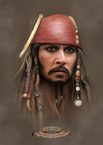 Jack Sparrow by Ivan Pawluk