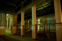 Balmain Power Station interior at Night by Tim Leavy