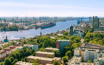 Hamburg von oben by Frank  Jeßen