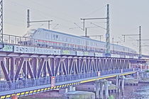 Hamburg, Eisenbahnbrücke 1 von Marc Heiligenstein