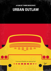 No316 My URBAN OUTLAW minimal movie poster by chungkong