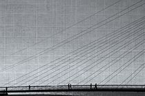 Bridge walking in the Grey by Clare Bevan