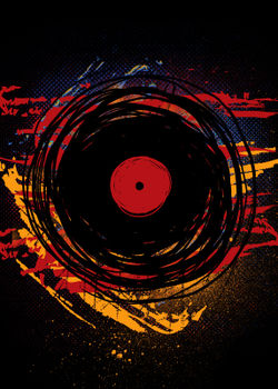 Grunge-vinyl-record-scratches-paint-halftone