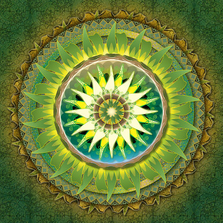 Mandala-green