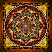 Mandala Oriental Bliss by Peter  Awax