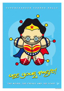 My SUPERCHARGED VOODOO DOLLS WONDER WOMAN by chungkong