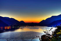 Lago Lugano von Heike Loos