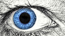 blaue Augen von Heike Loos