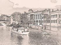 York with pencil and tint by Robert Gipson