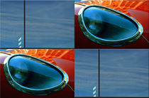 Viererbild "Himmelblau im Glas" by lisa-glueck