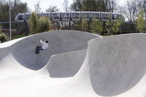 Hamburg, IGS, Skatebording + Monorail von Marc Heiligenstein