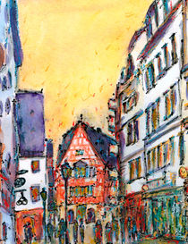 Mainz Altstadt by Ingrid  Becker