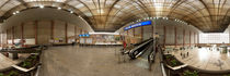 Wien, alter Südbahnhof: Untere Brücke in der Halle von Ernst  Michalek