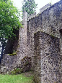 Burgmauern Eifel von Gabriele  Schloß