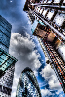 City of London Iconic Buildings by David Pyatt