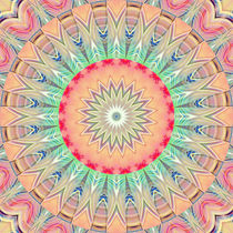 Mandala Pastell Nr. 2 by Christine Bässler