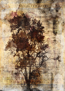 Trees sing of Time - Vintage Artwork by Denis Marsili