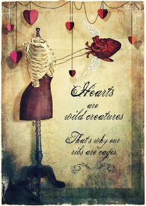 hearts are wild creatures by Sybille Sterk