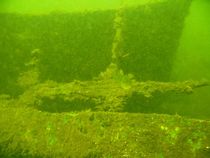 Ship wreck in lake Schwerin (MV/Germany) I von Christopher Jöst