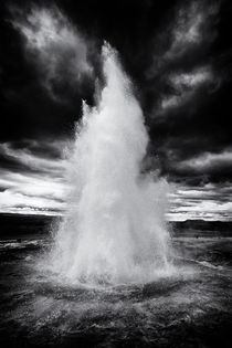 Geysir geyser Strokkur Island Iceland by Matthias Hauser