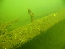 Ship wreck in lake Schwerin (MV/Germany) II by Christopher Jöst