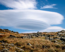 Lenticular Cloud Over Mount Washington by Jim DeLillo