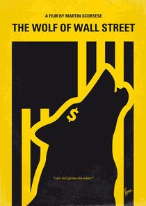 No338 My wolf of wallstreet minimal movie poster von chungkong