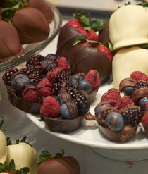 Fruit and Chocolate Indulgence von Louise Heusinkveld