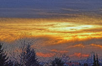 Sunset Impressionist by Helmut Schneller