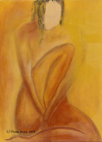 Sitzende Frau by Frank Xavier
