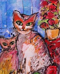 Kleine Katzen von Ingrid  Becker