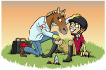 Horse therapy by William Rossin