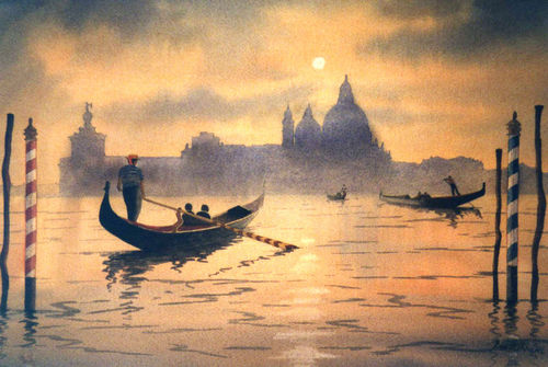 Sunset-on-the-grand-canal-venice