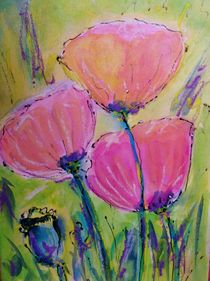 Poppies by Ingrid  Becker