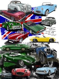 British Sports Cars by rdesign