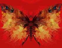 fiery butterfly by Natalia Rudsina