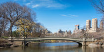 Bow Bridge Central Park by David Tinsley