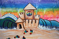 Hippie Sand Castle by Laura Barbosa