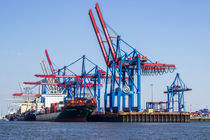 Burchardkai Hamburger Hafen Containerterminal von Dennis Stracke
