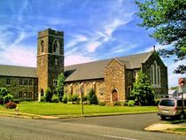 Kirche in Pennsylvania by Helmut Schneller