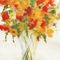 Yellow-orange-flower-vase
