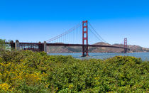 The Golden Gate Bridge From Crissy Field von John Bailey