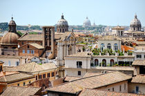 Panoramic view of Rome. Italy by Tania Lerro