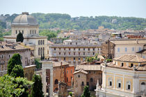 Panoramic view of Rome. Italy von Tania Lerro
