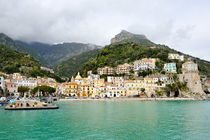 View of Cetara, Amalfi Coast. Italy by Tania Lerro