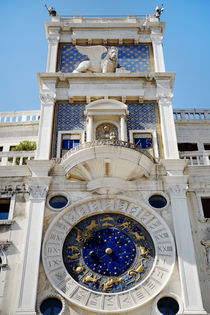 St Mark's Clocktower, Venice. Italy by Tania Lerro