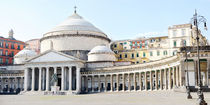 Piazza Plebiscito, Naples, Italy von Tania Lerro
