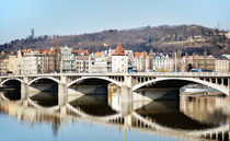 Jirasek bridge, Prague von Tania Lerro